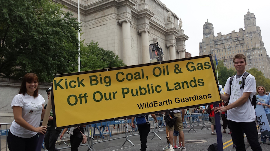 Kick Big Coal off our Public Lands Protest