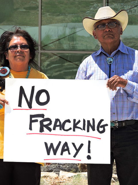 No Fracking Way Protest pc WildEarth Guardians