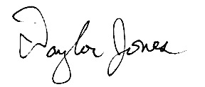 Taylor Jones Signature