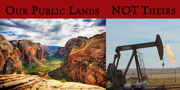 public lands fracking meme