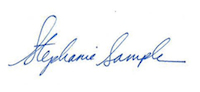 stephanie sample signature 1